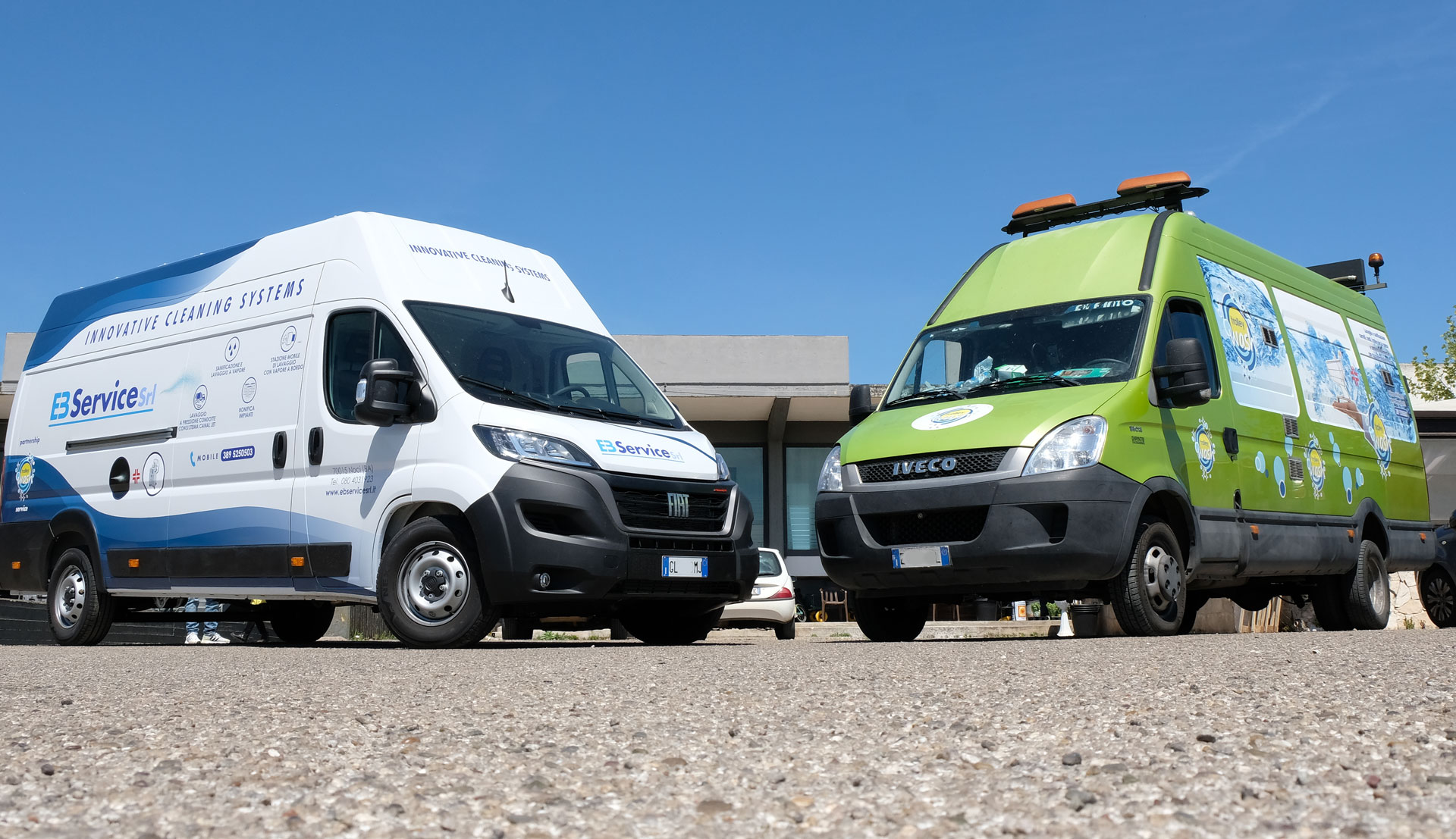 Stazioni mobili per pulizie e sanificazioni a Noci Bari in Puglia